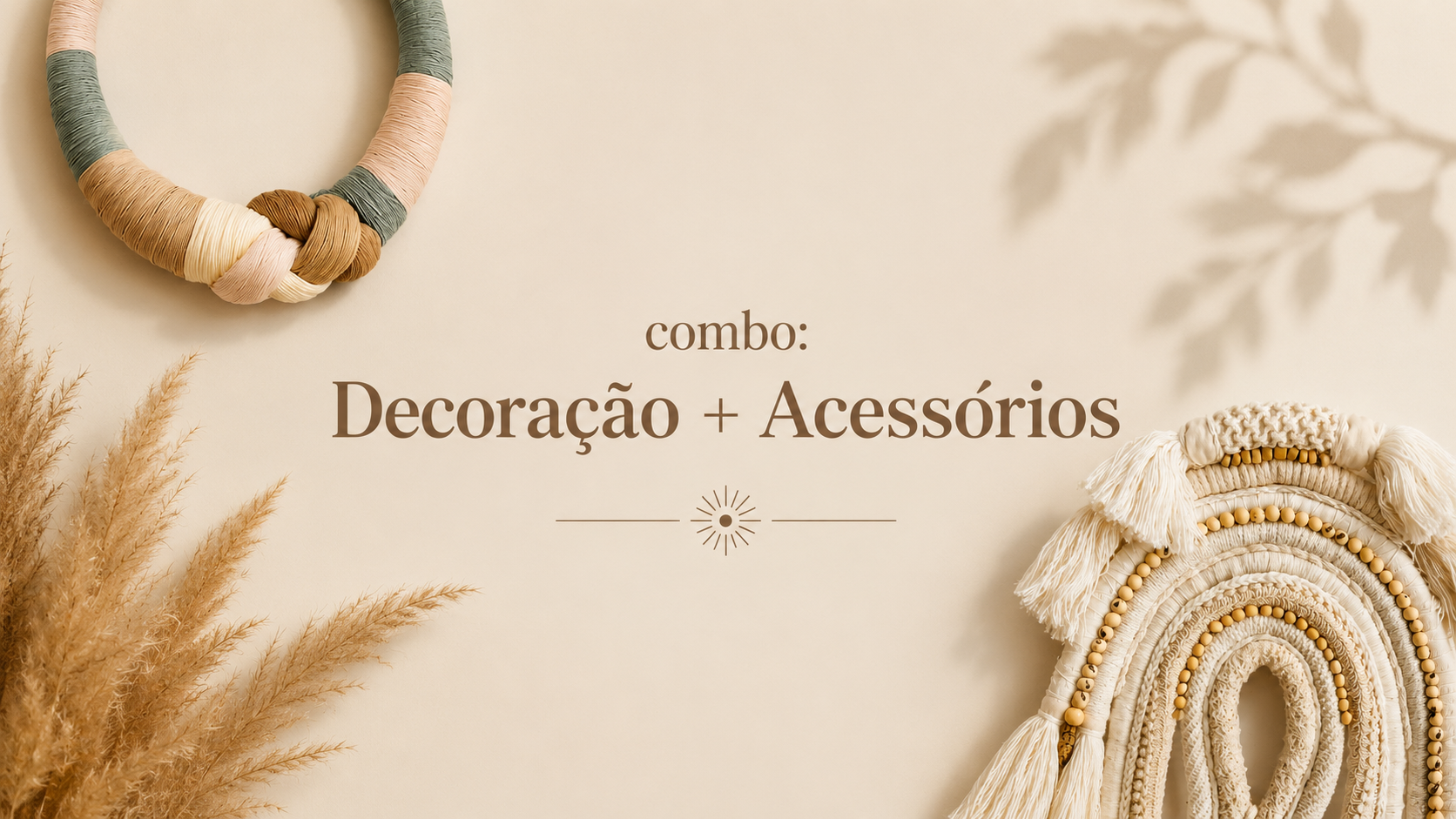 Combo Fiber Emballage Decoração e Acessórios